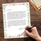Great Papers! Fancy Foxes Stationery Letterhead, Invitations, Announcements and Personal Mesages, Printer Friendly, 8.5"x11", 50 Pack